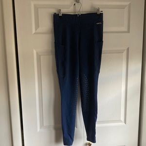 Kerrits merino wool riding tights size M blue. Worn and washed once.